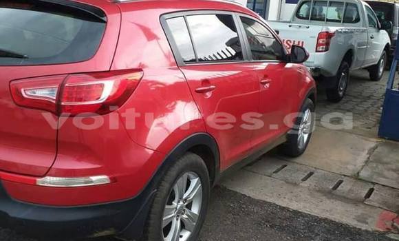 Sayi Na hannu Kia Sportage Red Mota in Libreville a estuary Sayi Na hannu Kia Sportage Red Mota in Libreville a estuary