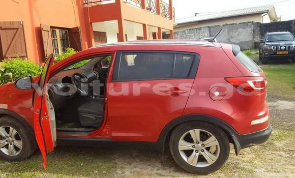 Sayi Na hannu Kia Sportage Red Mota in Libreville a estuary Sayi Na hannu Kia Sportage Red Mota in Libreville a estuary