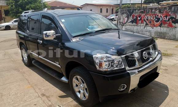 Sayi Na hannu Nissan Armada Black Mota in Libreville a estuary Sayi Na hannu Nissan Armada Black Mota in Libreville a estuary