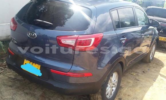 Sayi Na hannu Kia Sportage Blue Mota in Libreville a estuary Sayi Na hannu Kia Sportage Blue Mota in Libreville a estuary
