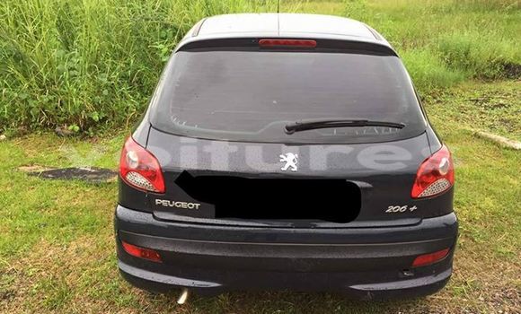 Sayi Na hannu Peugeot 206 Black Mota in Libreville a estuary Sayi Na hannu Peugeot 206 Black Mota in Libreville a estuary