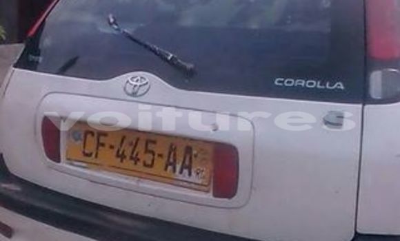 Acheter Occasion Voiture Toyota Corolla Blanc à Libreville au Estuaire Acheter Occasion Voiture Toyota Corolla Blanc à Libreville au Estuaire