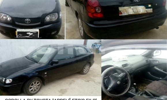 Acheter Occasion Voiture Toyota Corolla Noir à Libreville au Estuaire Acheter Occasion Voiture Toyota Corolla Noir à Libreville au Estuaire