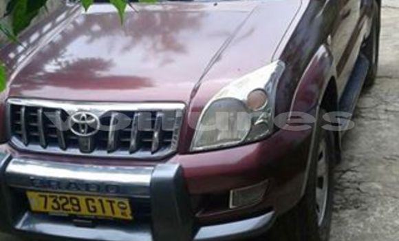 Acheter Occasion Voiture Toyota Land Cruiser Prado Rouge à Libreville au Estuaire Acheter Occasion Voiture Toyota Land Cruiser Prado Rouge à Libreville au Estuaire