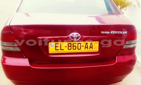 Acheter Occasion Voiture Toyota Corolla Rouge à Libreville, Estuaire Acheter Occasion Voiture Toyota Corolla Rouge à Libreville, Estuaire