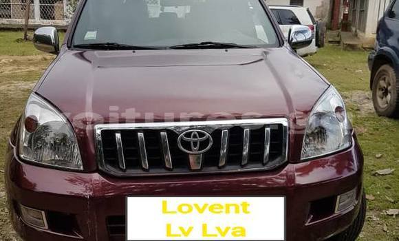 Acheter Occasion Voiture Toyota Land Cruiser Prado Rouge à Libreville, Estuaire Acheter Occasion Voiture Toyota Land Cruiser Prado Rouge à Libreville, Estuaire