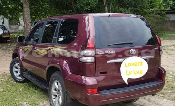 Acheter Occasion Voiture Toyota Land Cruiser Prado Rouge à Libreville, Estuaire Acheter Occasion Voiture Toyota Land Cruiser Prado Rouge à Libreville, Estuaire