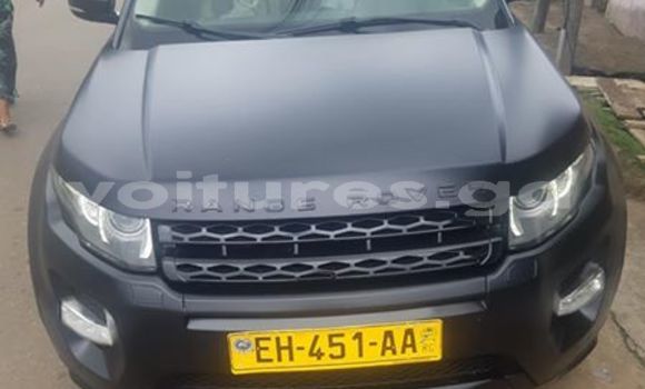 Acheter Occasion Voiture Land Rover Range Rover Evoque Noir à Libreville, Estuaire