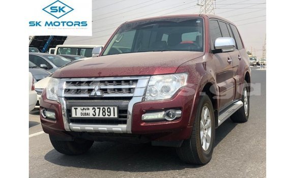Buy Import Mitsubishi Pajero Red Car in Import - Dubai in Estuary