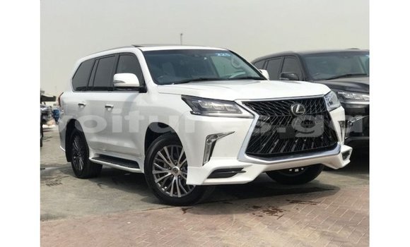 Buy Import Lexus LX White Car in Import - Dubai in Estuary
