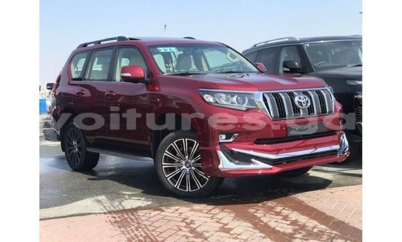Buy Import Toyota Prado Red Car in Import - Dubai in Estuary