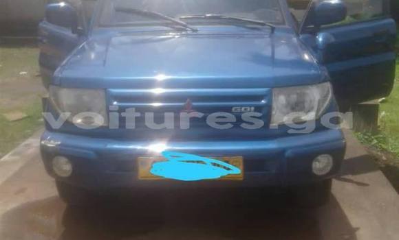 Sayi Na hannu Mitsubishi Pajero Pinin Blue Mota in Libreville a estuary Sayi Na hannu Mitsubishi Pajero Pinin Blue Mota in Libreville a estuary