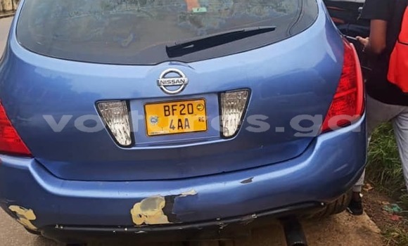 Sayi Na hannu Nissan Murano Blue Mota in Libreville a estuary Sayi Na hannu Nissan Murano Blue Mota in Libreville a estuary