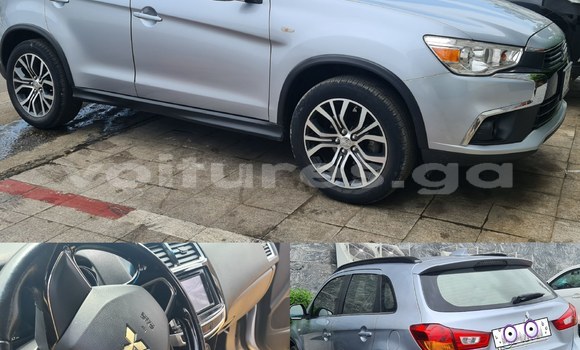 Sayi Na hannu Mitsubishi ASX Azurfa Mota in Libreville a estuary Sayi Na hannu Mitsubishi ASX Azurfa Mota in Libreville a estuary