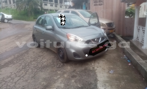 Sayi Na hannu Nissan Micra Azurfa Mota in Libreville a estuary Sayi Na hannu Nissan Micra Azurfa Mota in Libreville a estuary