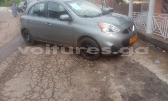 Sayi Na hannu Nissan Micra Azurfa Mota in Libreville a estuary Sayi Na hannu Nissan Micra Azurfa Mota in Libreville a estuary