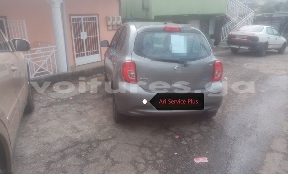 Sayi Na hannu Nissan Micra Azurfa Mota in Libreville a estuary Sayi Na hannu Nissan Micra Azurfa Mota in Libreville a estuary