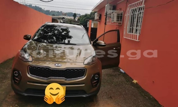Sayi Na hannu Kia Sportage Brown Mota in Libreville a estuary Sayi Na hannu Kia Sportage Brown Mota in Libreville a estuary