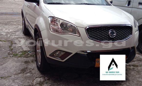 Acheter Occasion Voiture SsangYong Korando Blanc à Libreville, Estuaire