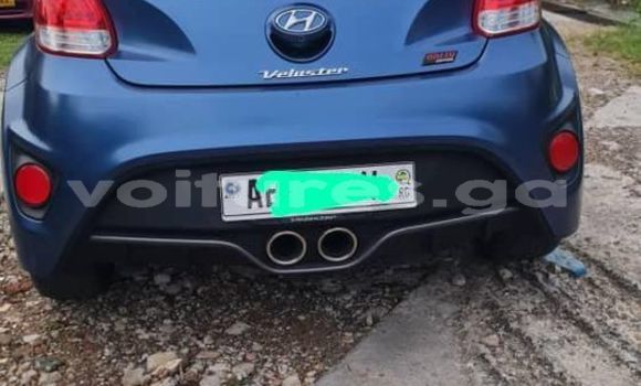 Sayi Na hannu Hyundai Veloster Blue Mota in Libreville a estuary Sayi Na hannu Hyundai Veloster Blue Mota in Libreville a estuary