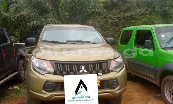 Acheter Occasion Voiture Mitsubishi L200 Vert à Libreville, Estuaire