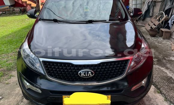 Sayi Na hannu Kia Sportage Black Mota in Libreville a estuary Sayi Na hannu Kia Sportage Black Mota in Libreville a estuary