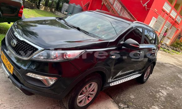 Sayi Na hannu Kia Sportage Black Mota in Libreville a estuary Sayi Na hannu Kia Sportage Black Mota in Libreville a estuary