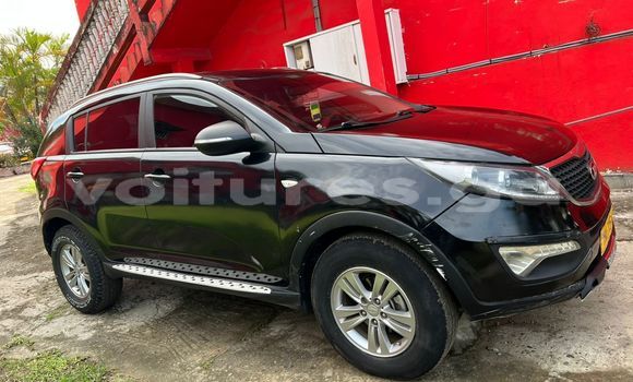 Sayi Na hannu Kia Sportage Black Mota in Libreville a estuary Sayi Na hannu Kia Sportage Black Mota in Libreville a estuary