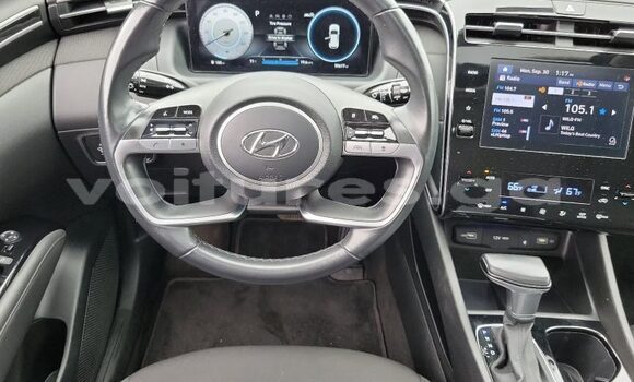 Sayi Na hannu Hyundai Tucson Blue Mota in Libreville a estuary Sayi Na hannu Hyundai Tucson Blue Mota in Libreville a estuary