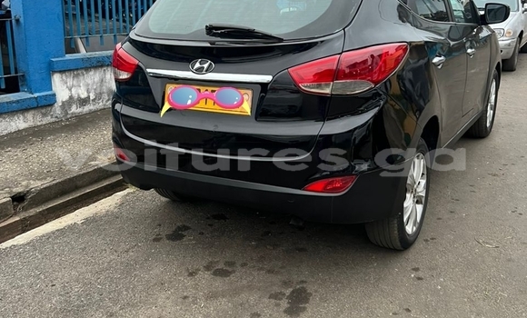 Sayi Na hannu Hyundai ix35 Black Mota in Libreville a estuary Sayi Na hannu Hyundai ix35 Black Mota in Libreville a estuary