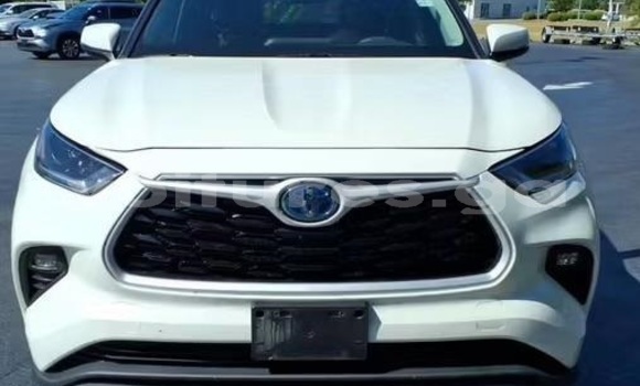 Acheter Occasion Voiture Toyota Highlander Blanc à Libreville, Estuaire