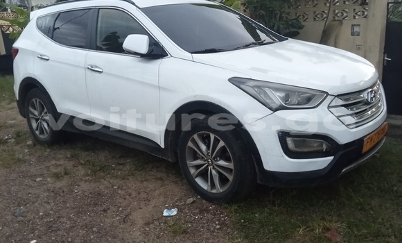 Acheter Occasion Voiture Hyundai Santa Fe Blanc à Libreville, Estuaire