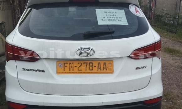 Buy Used Hyundai Santa Fe White Car in Libreville in Estuary Buy Used Hyundai Santa Fe White Car in Libreville in Estuary