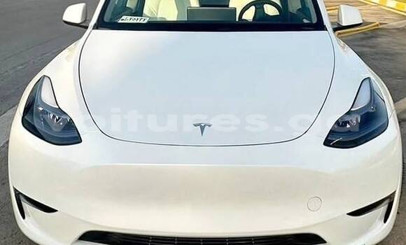 Acheter Occasion Voiture Tesla Model X Blanc à Libreville, Estuaire